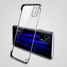 Coque Antichocs Rigide Sans Cadre Transparente Crystal Etui Housse pour Realme GT Neo 5G Argent