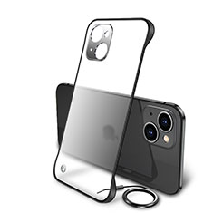 Coque Antichocs Rigide Transparente Crystal Etui Housse H01 pour Apple iPhone 14 Plus Noir