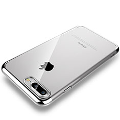 Coque Antichocs Rigide Transparente Crystal Etui Housse H01 pour Apple iPhone 8 Plus Argent