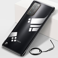 Coque Antichocs Rigide Transparente Crystal Etui Housse H01 pour Huawei Honor 30 Pro Noir