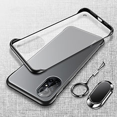 Coque Antichocs Rigide Transparente Crystal Etui Housse H01 pour Huawei Nova 8 Pro 5G Noir