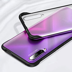 Coque Antichocs Rigide Transparente Crystal Etui Housse H01 pour Huawei P Smart Pro (2019) Noir