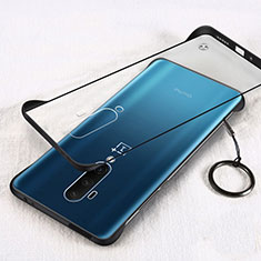 Coque Antichocs Rigide Transparente Crystal Etui Housse H01 pour OnePlus 7T Pro Noir