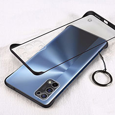 Coque Antichocs Rigide Transparente Crystal Etui Housse H01 pour Oppo K7x 5G Noir