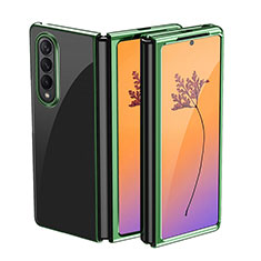 Coque Antichocs Rigide Transparente Crystal Etui Housse H01 pour Samsung Galaxy Z Fold4 5G Vert