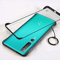 Coque Antichocs Rigide Transparente Crystal Etui Housse H01 pour Xiaomi Mi 10 Noir