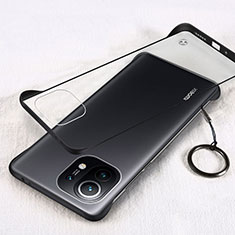Coque Antichocs Rigide Transparente Crystal Etui Housse H01 pour Xiaomi Mi 11 5G Noir