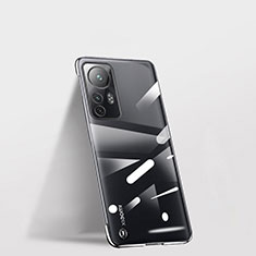 Coque Antichocs Rigide Transparente Crystal Etui Housse H01 pour Xiaomi Mi 12T 5G Noir