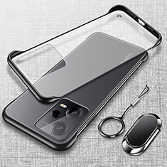 Coque Antichocs Rigide Transparente Crystal Etui Housse H01 pour Xiaomi Poco X5 5G Noir