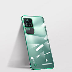 Coque Antichocs Rigide Transparente Crystal Etui Housse H01 pour Xiaomi Redmi K50 5G Vert