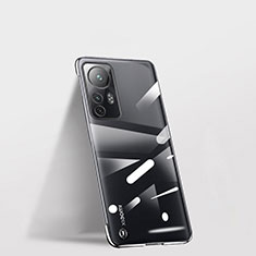 Coque Antichocs Rigide Transparente Crystal Etui Housse H01 pour Xiaomi Redmi K50 Ultra 5G Noir