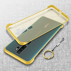 Coque Antichocs Rigide Transparente Crystal Etui Housse H02 pour Oppo A11X Jaune