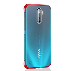 Coque Antichocs Rigide Transparente Crystal Etui Housse H02 pour Realme X2 Pro Rouge