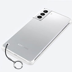 Coque Antichocs Rigide Transparente Crystal Etui Housse H02 pour Samsung Galaxy S21 Plus 5G Clair