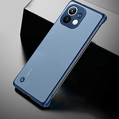 Coque Antichocs Rigide Transparente Crystal Etui Housse H02 pour Xiaomi Mi Mix 4 5G Bleu
