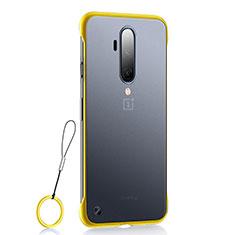 Coque Antichocs Rigide Transparente Crystal Etui Housse H03 pour OnePlus 7T Pro Jaune