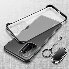 Coque Antichocs Rigide Transparente Crystal Etui Housse H03 pour Xiaomi Mi 11i 5G Noir