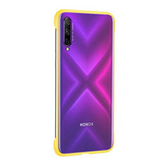 Coque Antichocs Rigide Transparente Crystal Etui Housse H04 pour Huawei P Smart Pro (2019) Jaune