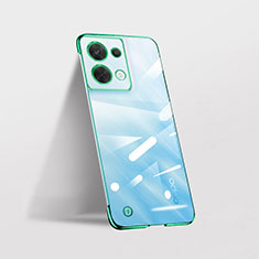 Coque Antichocs Rigide Transparente Crystal Etui Housse H04 pour Oppo Reno8 5G Vert