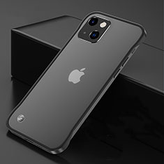Coque Antichocs Rigide Transparente Crystal Etui Housse H06 pour Apple iPhone 13 Noir