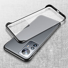 Coque Antichocs Rigide Transparente Crystal Etui Housse H08 pour Xiaomi Mi 12 5G Noir