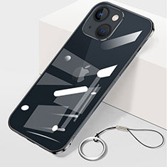 Coque Antichocs Rigide Transparente Crystal Etui Housse H09 pour Apple iPhone 15 Noir