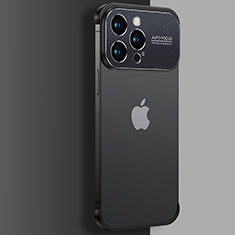 Coque Antichocs Rigide Transparente Crystal Etui Housse QC3 pour Apple iPhone 13 Pro Max Noir