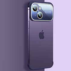 Coque Antichocs Rigide Transparente Crystal Etui Housse QC4 pour Apple iPhone 13 Violet
