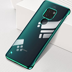 Coque Antichocs Rigide Transparente Crystal Etui Housse S01 pour Huawei Mate 20 Vert