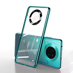 Coque Antichocs Rigide Transparente Crystal Etui Housse S01 pour Huawei Mate 30 Pro 5G Vert