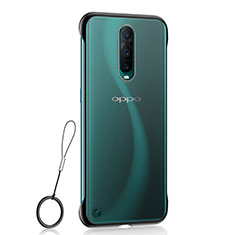 Coque Antichocs Rigide Transparente Crystal Etui Housse S02 pour Oppo R17 Pro Noir