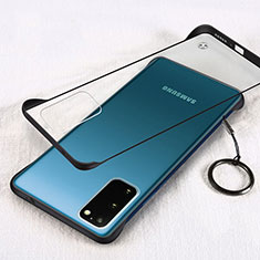 Coque Antichocs Rigide Transparente Crystal Etui Housse S02 pour Samsung Galaxy S20 5G Noir