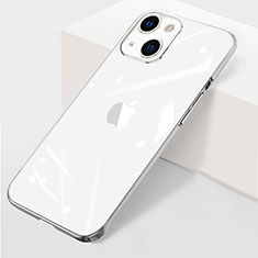 Coque Antichocs Rigide Transparente Crystal Etui Housse WT1 pour Apple iPhone 15 Argent