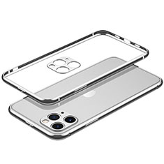 Coque Bumper Luxe Aluminum Metal Etui JL2 pour Apple iPhone 13 Pro Argent