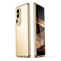 Coque Bumper Luxe Aluminum Metal Etui JZ1 pour Oppo Reno10 Pro+ Plus 5G Or