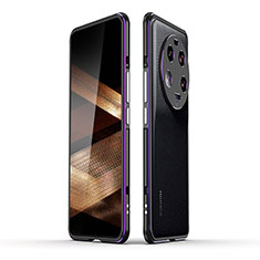 Coque Bumper Luxe Aluminum Metal Etui JZ1 pour Xiaomi Mi 13 Ultra 5G Violet