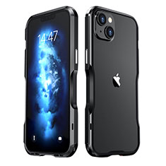 Coque Bumper Luxe Aluminum Metal Etui LF2 pour Apple iPhone 14 Plus Noir
