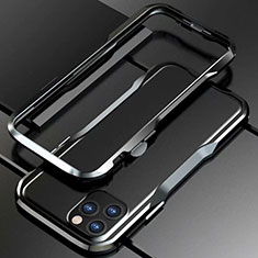 Coque Bumper Luxe Aluminum Metal Etui pour Apple iPhone 11 Pro Noir
