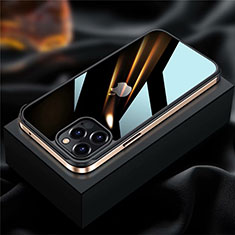 Coque Bumper Luxe Aluminum Metal Etui pour Apple iPhone 12 Pro Or