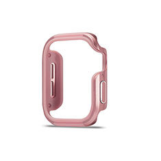 Coque Bumper Luxe Aluminum Metal Etui pour Apple iWatch 5 40mm Or Rose