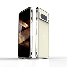 Coque Bumper Luxe Aluminum Metal Etui pour Google Pixel 8 Pro 5G Or