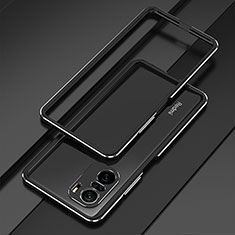Coque Bumper Luxe Aluminum Metal Etui pour Xiaomi Poco F3 5G Noir