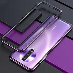 Coque Bumper Luxe Aluminum Metal Etui pour Xiaomi Redmi K30 4G Violet