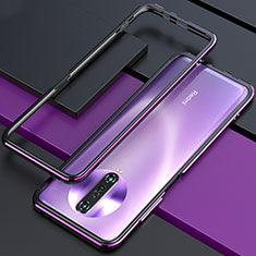 Coque Bumper Luxe Aluminum Metal Etui pour Xiaomi Redmi K30i 5G Violet