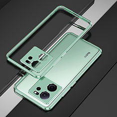 Coque Bumper Luxe Aluminum Metal Etui pour Xiaomi Redmi K60 Ultra 5G Vert