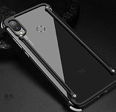 Coque Bumper Luxe Aluminum Metal Etui pour Xiaomi Redmi Note 7 Noir