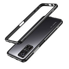 Coque Bumper Luxe Aluminum Metal Etui S01 pour Xiaomi Redmi Note 11 5G Noir