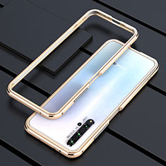 Coque Bumper Luxe Aluminum Metal Etui T01 pour Huawei Honor 20S Or