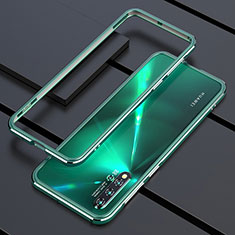 Coque Bumper Luxe Aluminum Metal Etui T01 pour Huawei Nova 5 Pro Vert