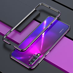 Coque Bumper Luxe Aluminum Metal Etui T01 pour Huawei Nova 5 Pro Violet
